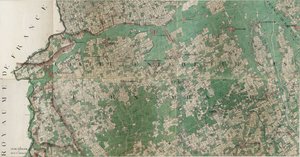 Svenska: Karta över Stavele - Roesbrugge-Haringe (Stavele), Belgien av Joseph de Ferraris (1726 – 1814)