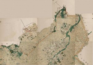 Karta över Welde - Weelde, Belgien av Joseph de Ferraris (1726 – 1814)