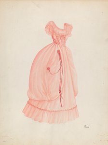 Klänning, c. 1940.