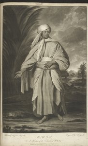 Omai, en inföding från ön Ulietea. Målad av Sir Joshua Reynolds och graverad av John Jacobs. Ett stående porträtt av Mai eller Omai, draperad i böljande dräkt, i klassisk pose.
Mai (ca 1751-1780), i Storbritannien felaktigt känd som Omai, var en ung Ra