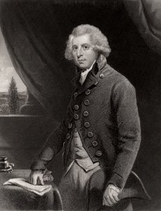 Porträtt av Richard B. Sheridan av Joshua (after) Reynolds