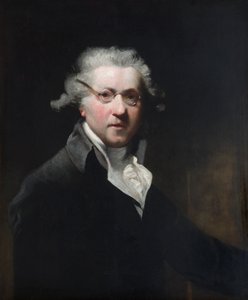 Självporträtt, bär glasögon, ca 1788 (olja på panel)