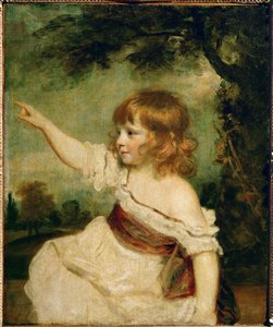 Mäster Hare, Francis George Hare... av Joshua (studio of) Reynolds