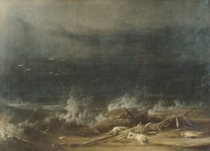 Syndfloden mot sitt slut, ca. 1813.