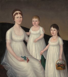 Grace Allison McCurdy (Mrs Hugh McCurdy) och hennes döttrar, Mary Jane och Letitia Grace