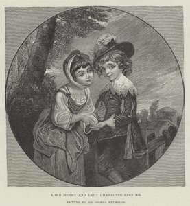 Lord Henry och Lady Charlotte Spencer av Joshua Reynolds