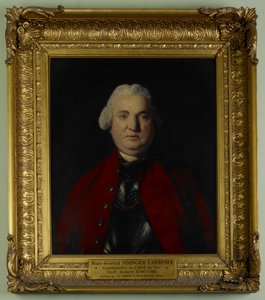 Generalmajor Stringer Lawrence (1697-1775), överbefälhavare i Ostindien av Joshua Reynolds