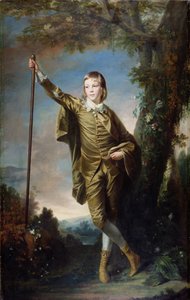 Mästare Thomas Lister (Den bruna pojken) av Joshua Reynolds