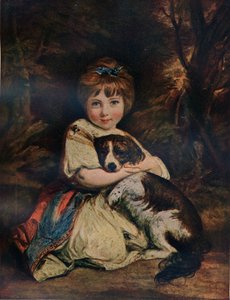 Miss Jane Bowles, c1775 av Joshua Reynolds