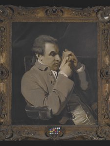 Porträtt av Joseph Baretti (olja på duk) av Joshua Reynolds