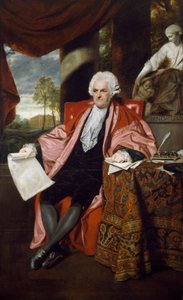 Porträtt av Dr John Ash av Joshua Reynolds