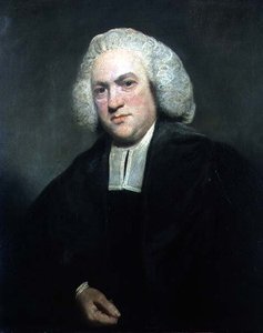 Porträtt av Dr Joseph Warton (1722-1800) kritiker av Joshua Reynolds