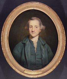 Porträtt av Henry Vansittart, guvernör i Bengal, ca 1751-54 av Joshua Reynolds