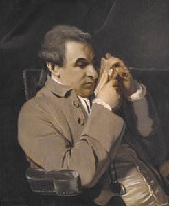 Portrait of Joseph Baretti av Joshua Reynolds