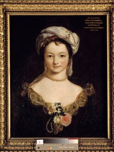 Porträtt av Miss Elisabeth Eliot Målning av Joshua Reynolds (1723-1792) av Joshua Reynolds