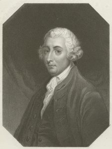 Porträtt av Tobias Smollett av Joshua Reynolds