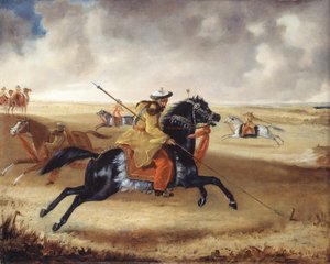 Skinners häst i träning, ca 1840 av Joshua Reynolds