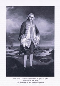 The Hon Edward Boscawen, från British Adventure publicerad av Collins, 1947 av Joshua Reynolds