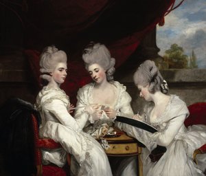 Damernas Waldegrave, 1780 av Joshua Reynolds