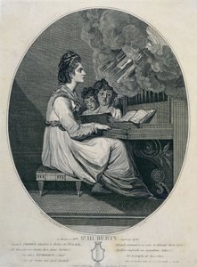 Musiken av Mademoiselle S. Huberty Inspirerad av Apollo av Joshua Reynolds