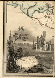 D1, Cleckheaton  gravyr av den västra delen av Kirkstall Abbey