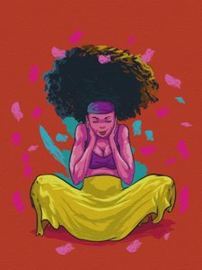 Livfull afro-ro av Joshua msonthe