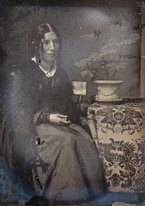 Harriet Beecher Stowe, 1850-talet. Skapare: Josiah Johnson Hawes, Albert Sands Southworth.