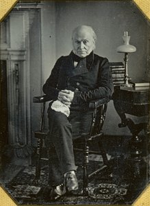 John Quincy Adams, ca. 1850. Skapare: Josiah Johnson Hawes, Albert Sands Southworth.