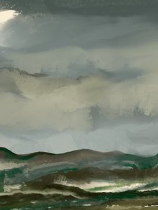 Landskapet vid Moody Mountain