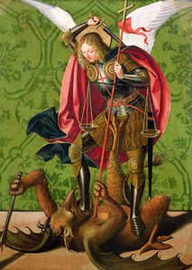 St. Michael som dödar draken