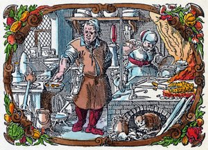 Gastronomi: ett mycket utrustat kök i renässansen