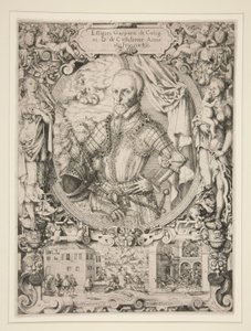 Gaspard de Coligny, amiral av Frankrike av Jost Amman
