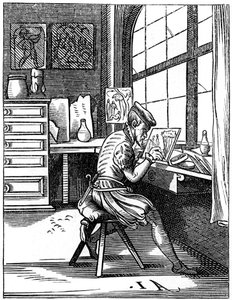 Illuminator, 1500-talet 1849. av Jost Amman