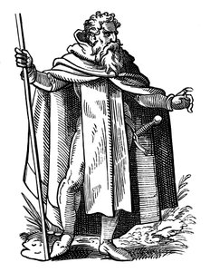 Riddare av Malta från Johannes orden av Jerusalem, 1500-talet av Jost Amman
