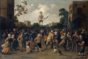 Kampen mot döden, 1625. av Jost Cornelisz Droochsloot