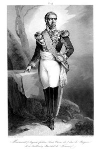 Auguste Frederic Louis Viesse de Marmont 1774-852, hertig av Ragusa och marskalk av Frankrike, 1839. av Joubert