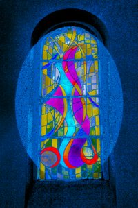 Blue Swirls, från serien Eglise St Pierre d