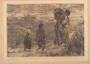 Hemåt av Jozef Israëls