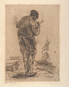 Gammal man av Jozef Israëls