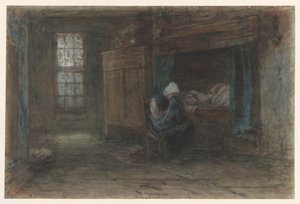Ensam i världen av Jozef Israëls