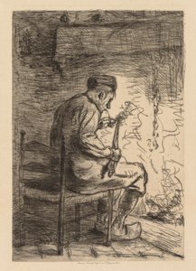 Rökaren av Jozef Israëls