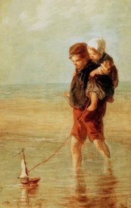 Ung navigatör av Jozef Israëls