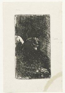Sitter gubbe av Jozef Israëls