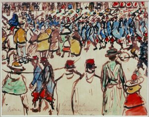 Le Départ. Du går till tåget av József Rippl Rónai