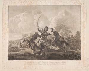 Överste Engelsted i slaget vid Rahlstedt, 1813