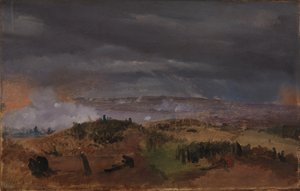 Slaget vid Isted 25 juli 1850. Studie
