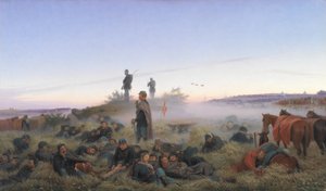 Morgonen efter slaget vid Isted den 25 juli 1850