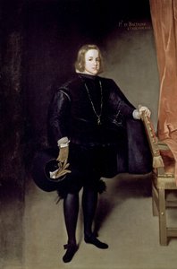 Porträtt av Baltasar Carlos (Balthazar-Charles eller Balthazar Charles) av Österrike (1629-1646), son till Filip IV - Porträtt av Prins Balthasar Charles av Juan Bautista Martinez del Mazo