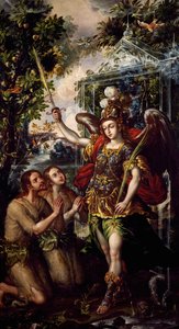 Adam och Eva fördrivna från paradiset, av Juan Correa (cirka 1646-1716) av Juan Correa
