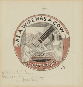 Som en fru har en ko; En kärlekshistoria av Juan Gris